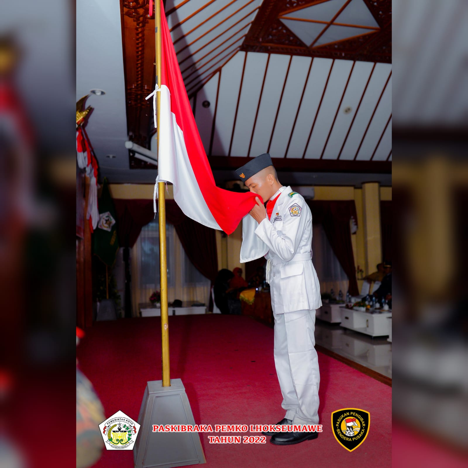 Muhammad Fahri Muzakki Paskibraka kota Lhokseumawe