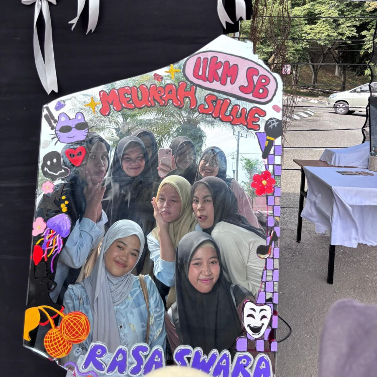 Booth Fotobooth Meriahkan Kegiatan UKM Seni